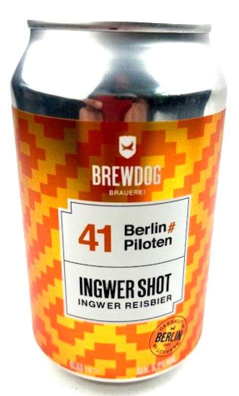 Brewdog #41 Ingwer Shot Ingwer Reisbier