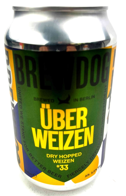 BrewDog Überweizen Dry Hopped Weizen #33