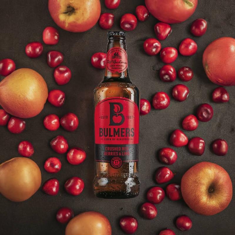 Bulmers Cider of Hereford Crushed Red Berries & Lime