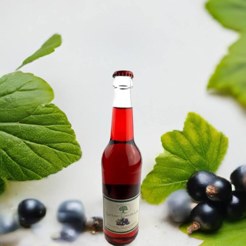 Garten-Limonade Schwarze Johannisbeere 0,50