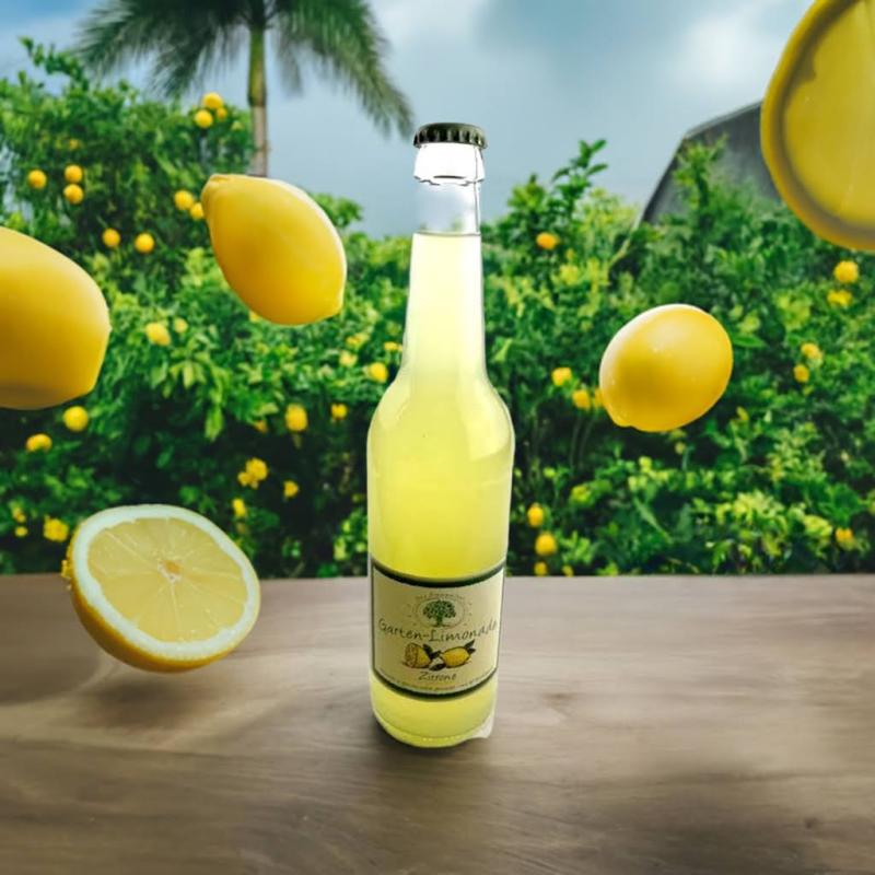 Garten-Limonade Zitrone 0,50