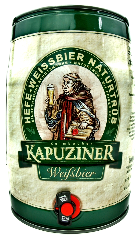 Kapuziner Hefe-Weißbier 5,0L Fass
