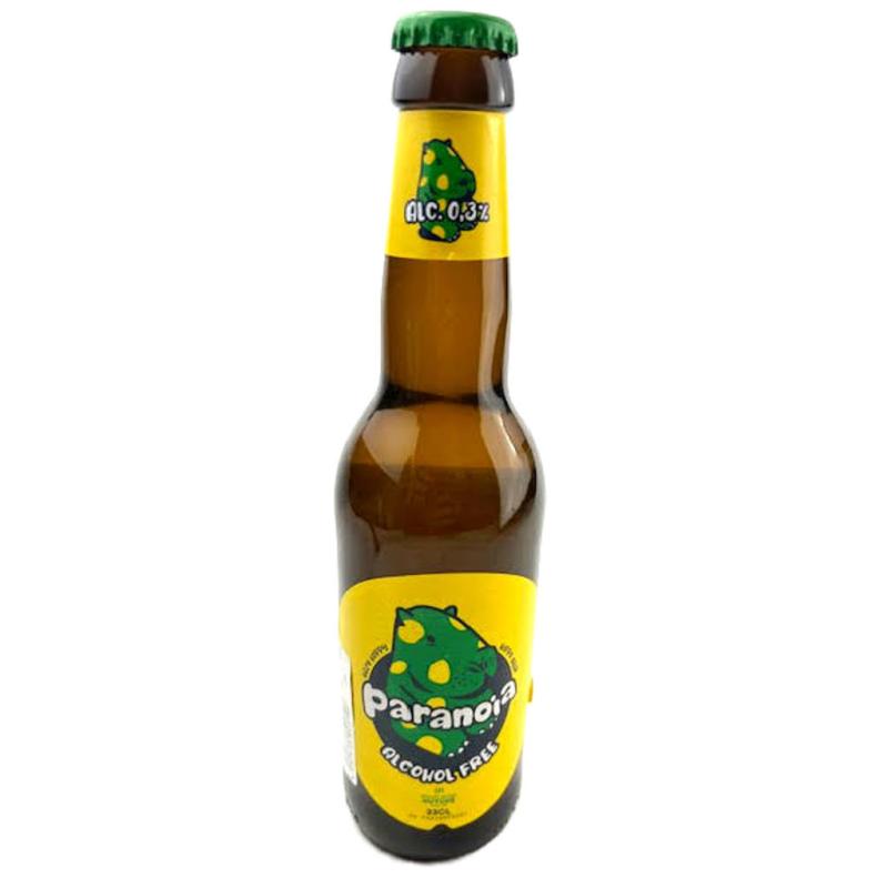 Paranoia Alcohol Free Hazy Hoppy Hippo Beer
