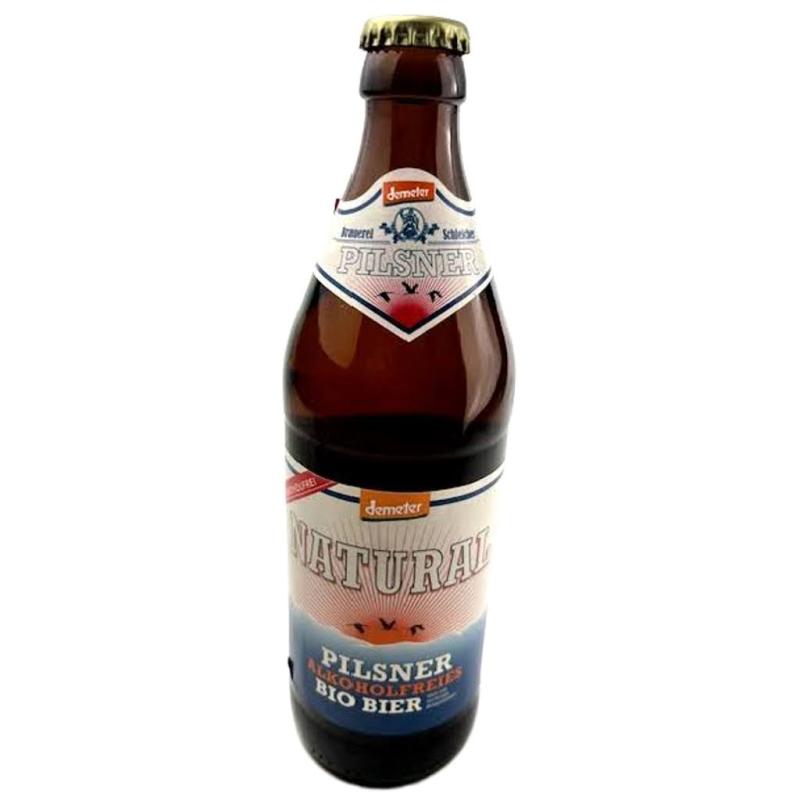 Schleicher Demeter Natural Pilsner Alkoholfreies Bio Bier