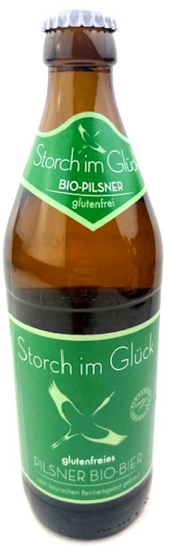Schleicher Storch im Glück glutenfreies Pilsner Bio-Bier