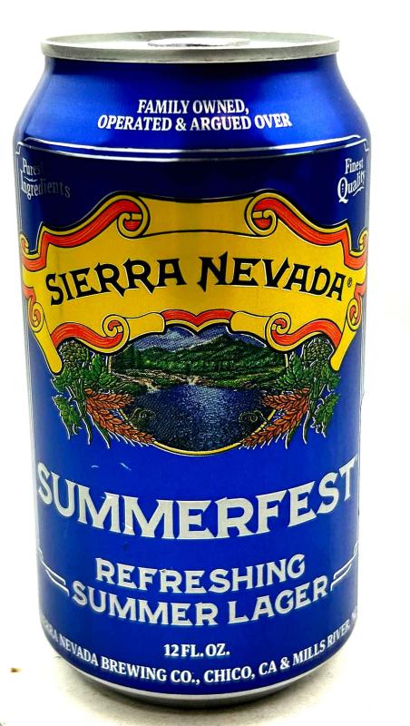 Sierra Nevada Summerfest Refreshing Summer Lager