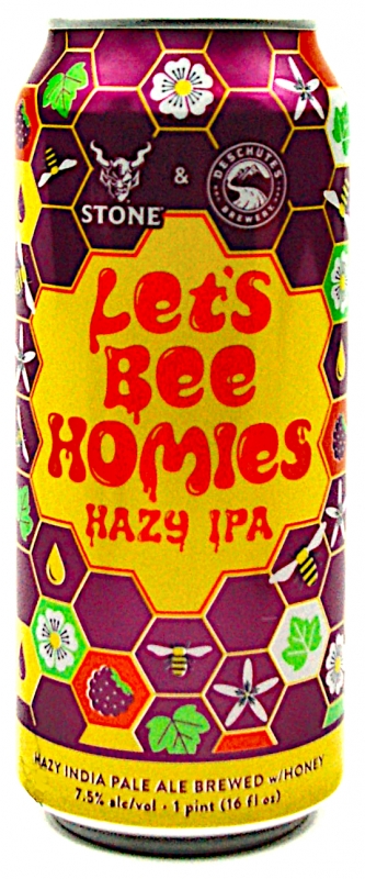 Stone Let's Bee Homies Hazy IPA
