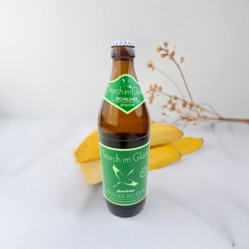 Schleicher Storch im Glück glutenfreies Pilsner Bio-Bier