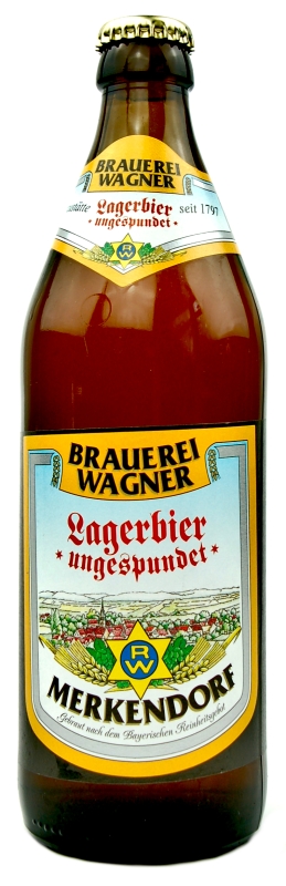 Wagner Lagerbier ungespundet