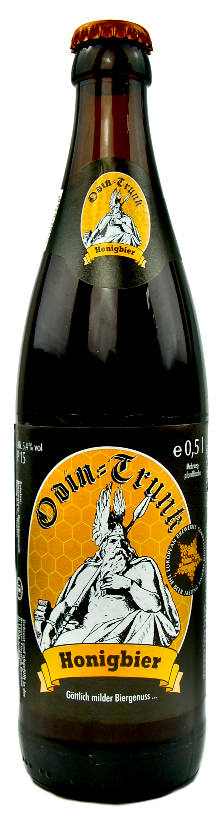 Paket] Odin - Trunk (20 Flaschen Honigbier à 0,5 l / 5,4 % vol