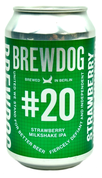 BrewDog #20 Strawberry Milkshake IPA