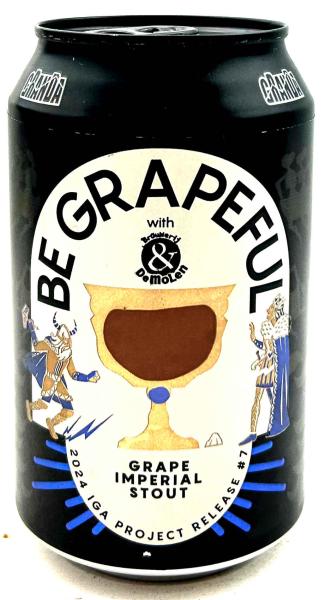 Granda/De Molen Be Grapeful Grape Imperial Stout