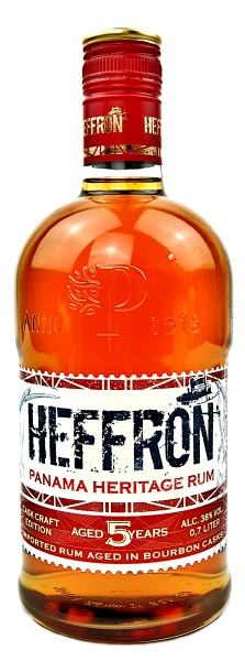 Heffron Panama Heritage Rum 5 Years
