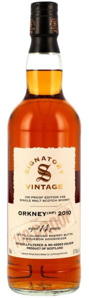 Orkney (HP) 2010/2025 - 14 y.o. - Signatory 100 PROOF Edition #38