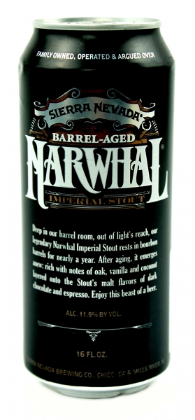 Sierra Nevada Narwhal Barrel Aged Imperial Stout