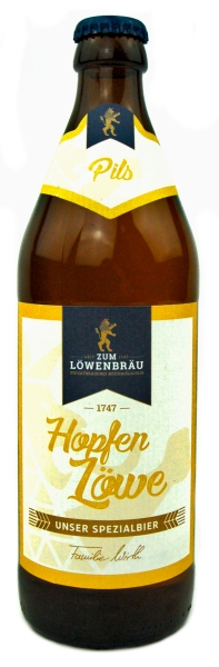 Zum Löwenbräu Hopfen Löwe Pils